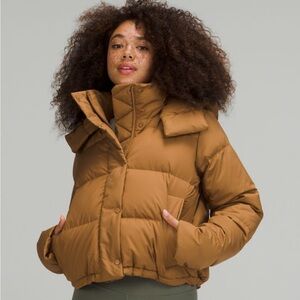 Lululemon Wunder Puff Short Size 2 Bomber Jacket